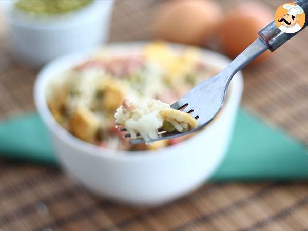 Arroz cantonês, simples e rápido - Preparação Passo 4