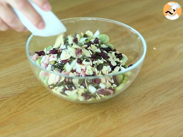 Salada de feijão fava - Preparação Passo 3