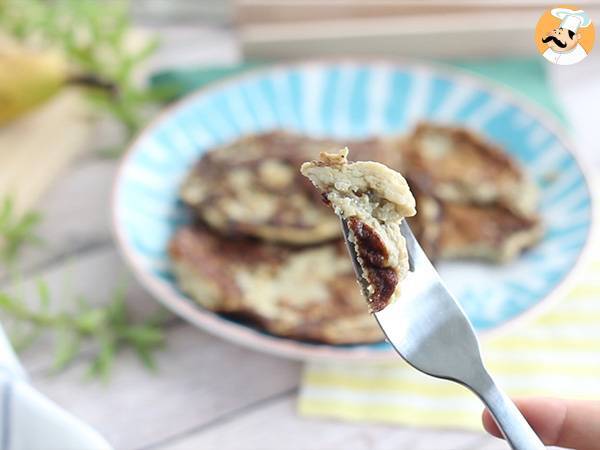 Panquecas de Banana / Pancakes - Preparação Passo 5