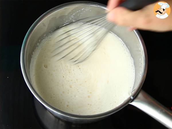 Natillas, um creme espanhol a base de gemas - Preparação Passo 3