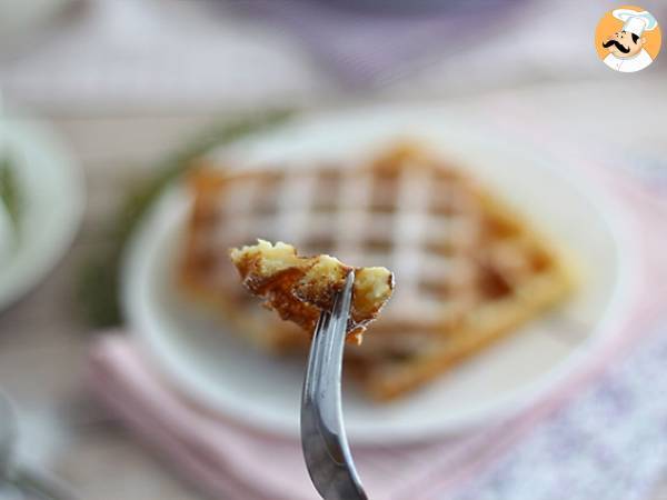 Waffles leves e crocantes - Preparação Passo 5