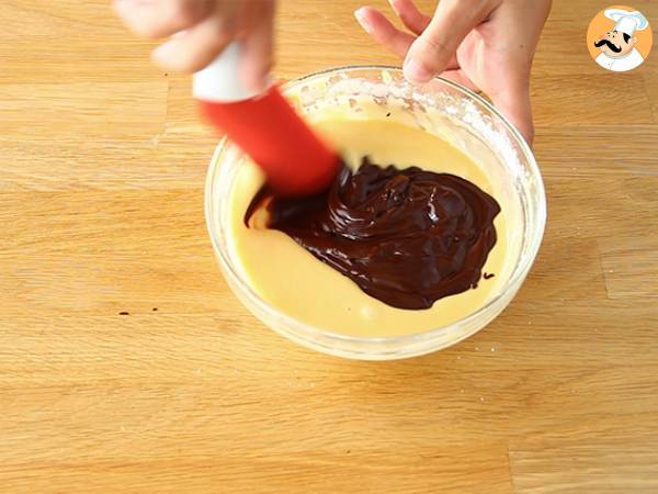 Brookies, meio brownie e meio cookies - Preparação Passo 5