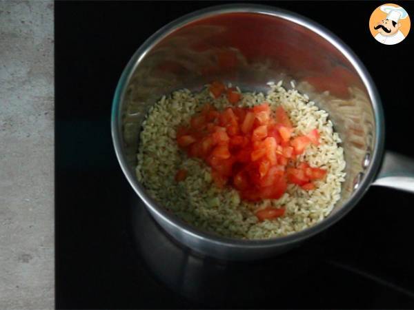 Risotto de Vieiras e açafrão - Preparação Passo 1