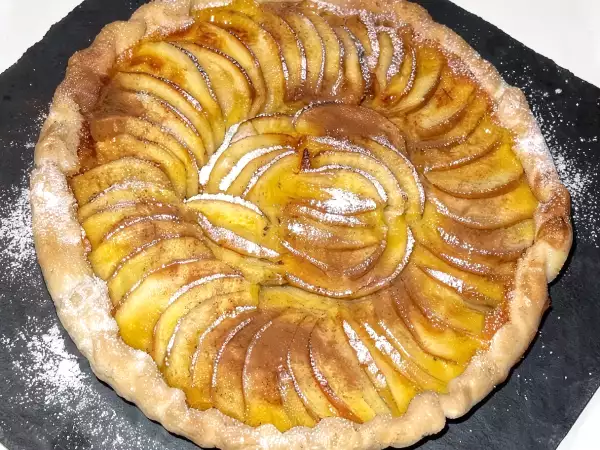 Tarte de maçã deliciosa - Preparação Passo 3