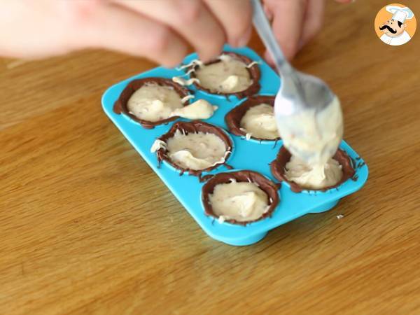 Bombons do tipo Kinder Shocko-Bons - Preparação Passo 3