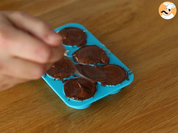 Bombons do tipo Kinder Shocko-Bons - Preparação Passo 4