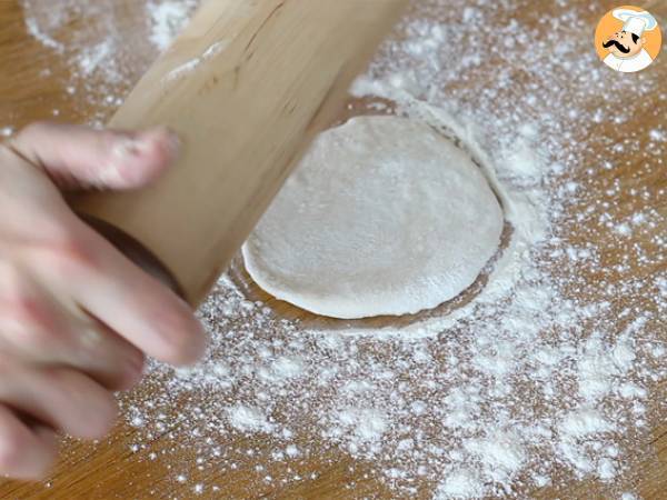 Pão Bao (ou Bao Bun), um pão cozido a vapor - Preparação Passo 8