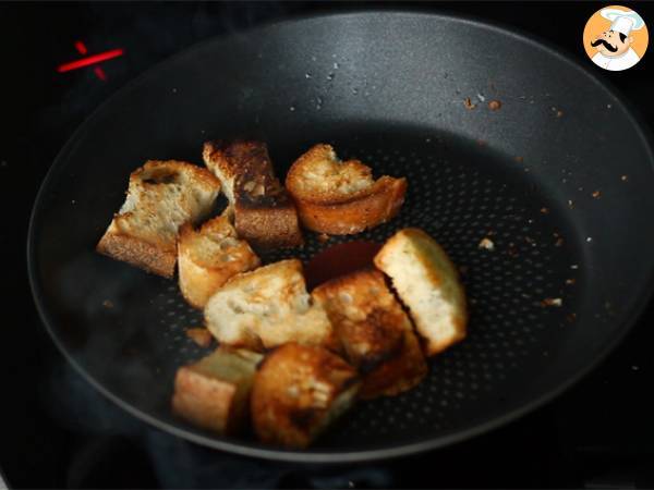 Sopa de grão de bico e espinafre - Preparação Passo 1