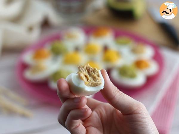 Ovos mimosa (em 4 sabores) - Preparação Passo 9