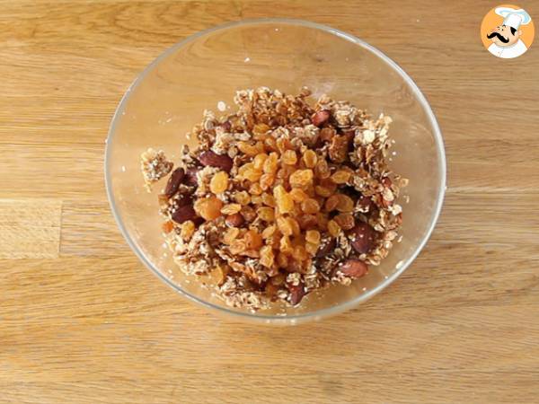 Granola (muesli) - Preparação Passo 5