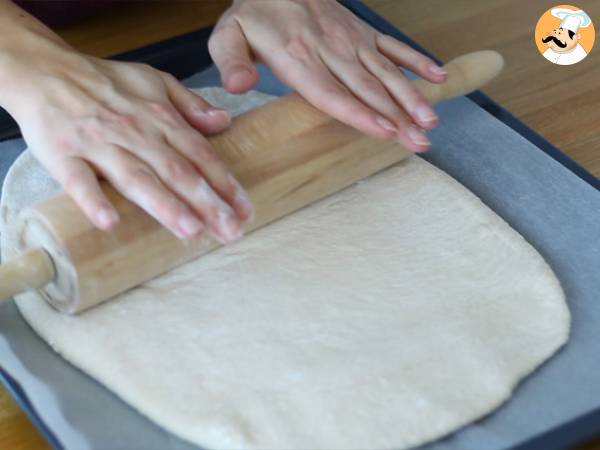 Focaccia, o pão italiano perfumado - Preparação Passo 3