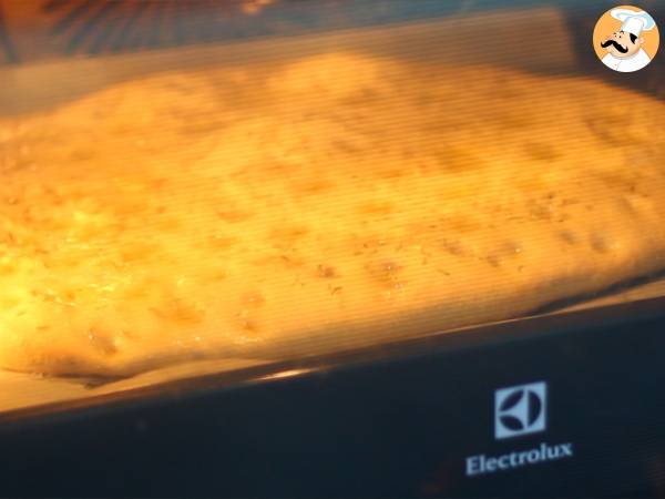 Focaccia, o pão italiano perfumado - Preparação Passo 7