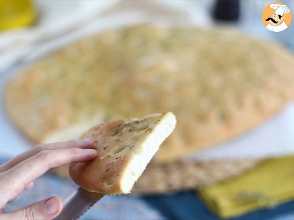 Focaccia, o pão italiano perfumado - Preparação Passo 8