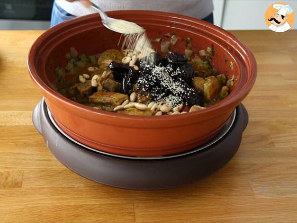 Tajine de cordeiro com ameixas secas (Cozido de cordeiro) - Preparação Passo 5