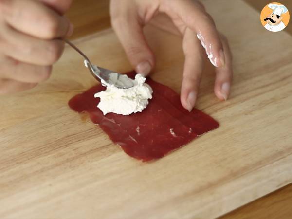 Tábua de frios (carnes frias com queijo) - Preparação Passo 6