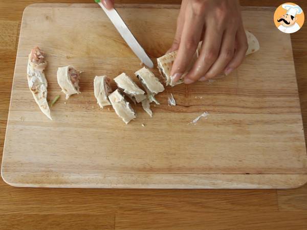 Tábua de frios (carnes frias com queijo) - Preparação Passo 10