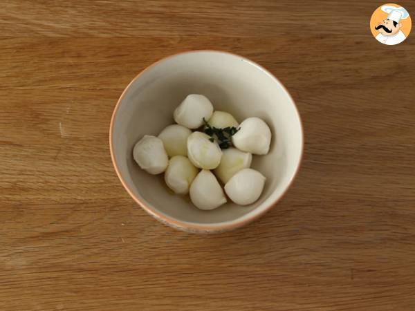 Tábua de frios (carnes frias com queijo) - Preparação Passo 11