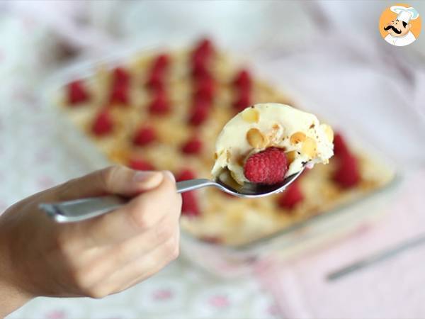 Tiramisu de framboesa (receita simples e deliciosa) - Preparação Passo 8