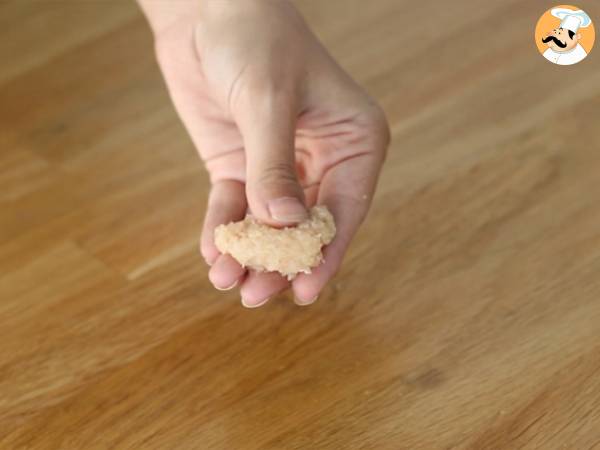 Nuggets de frango (fácil e saboroso) - Preparação Passo 2