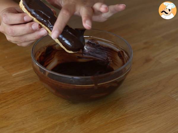 Bomba de Chocolate (receita francesa) - Preparação Passo 13