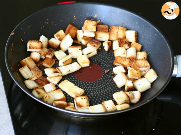 Salada Caesar (Salada César) - Preparação Passo 4