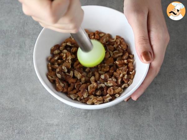 Bolo de maçã com canela e nozes - Preparação Passo 2