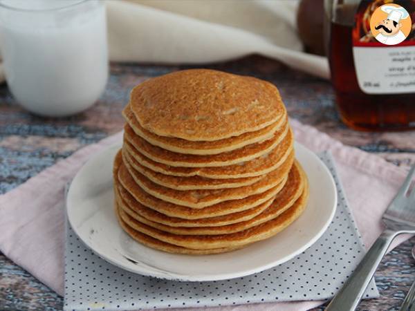 Pancakes vegan e sem gluten - Preparação Passo 5