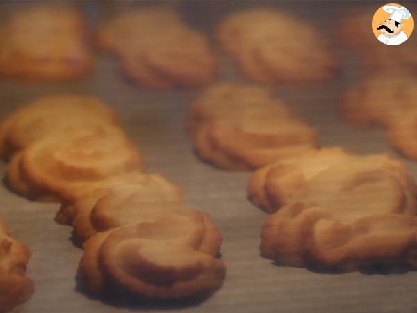 Biscoitos amanteigados - Spritz - Preparação Passo 4