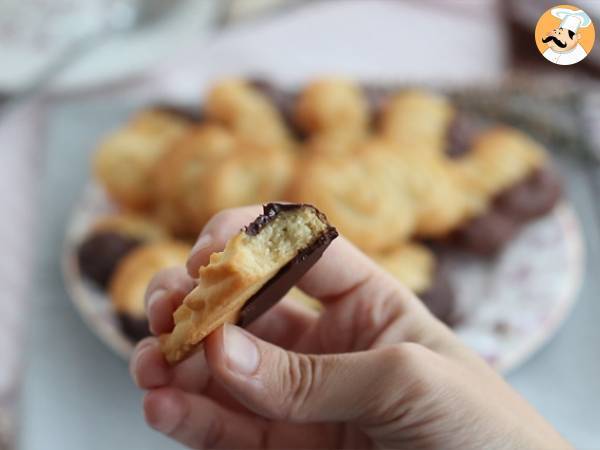 Biscoitos amanteigados - Spritz - Preparação Passo 6