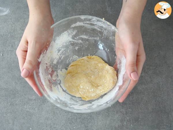 Chiacchiere, Bolinhos de carnaval italiano - Preparação Passo 2