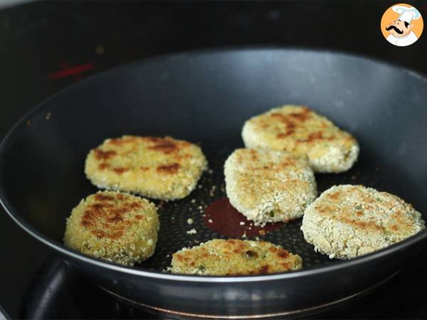 Nuggets de frango, ervilha e cenoura - Preparação Passo 3