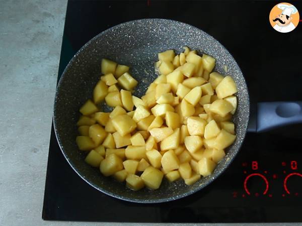 Torta de Maçã e Canela - Preparação Passo 2