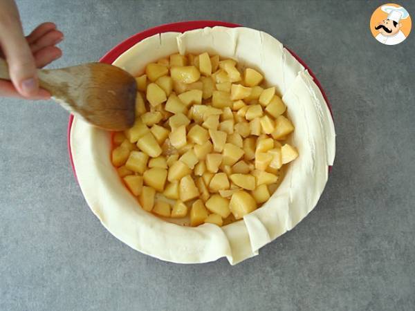 Torta de Maçã e Canela - Preparação Passo 3