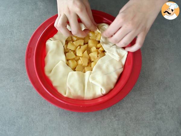 Torta de Maçã e Canela - Preparação Passo 4