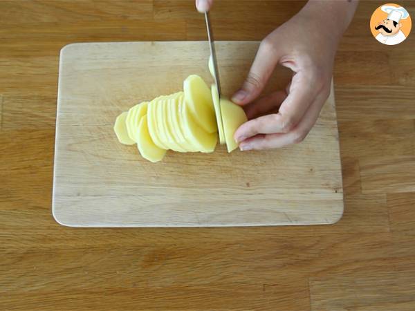 Bacalhau em Papelote (mais saudável) - Preparação Passo 1