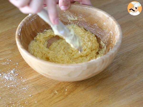 Bolo de coração - Heart Cake - Preparação Passo 1