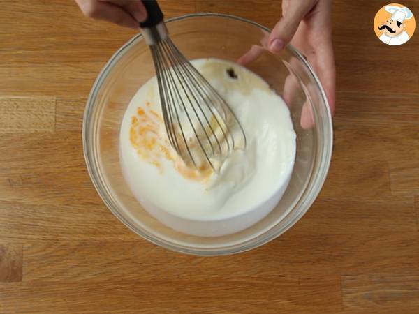 Cheesecake com rabanada francesa (French toast cheesecake) - Preparação Passo 2