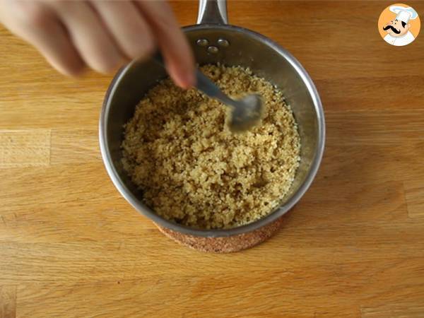 Quinoa com legumes e frango - Preparação Passo 3