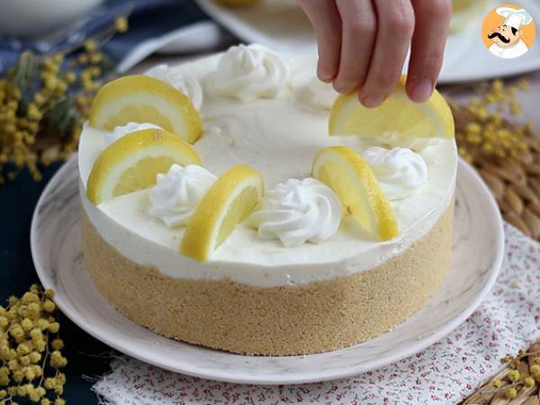 Cheesecake de limão (sem ir ao forno) - Preparação Passo 5