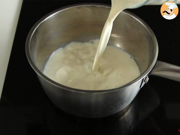 Pastel de nata gigante - Preparação Passo 1