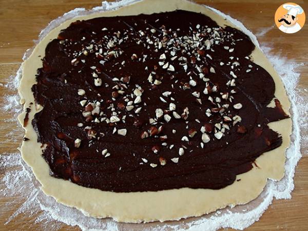 Brioche babka (pão doce de chocolate e avelãs) - Preparação Passo 5