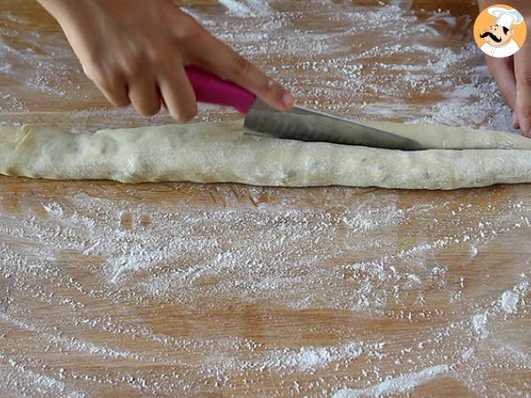 Brioche babka (pão doce de chocolate e avelãs) - Preparação Passo 6