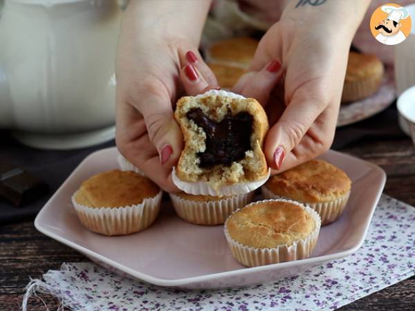 Muffin de chocolate - Vegano e sem gluten - Preparação Passo 4