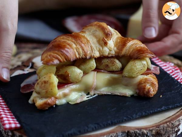 Sanduíche para a hora do brunch! - Preparação Passo 5