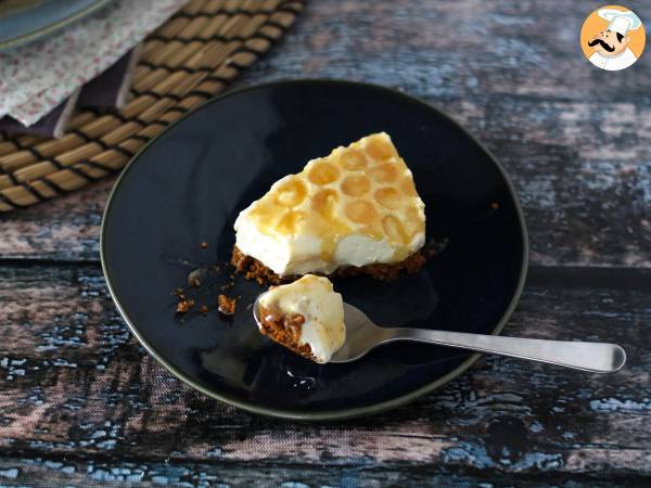 Cheesecake de limão e mel (sem cozimento) - Preparação Passo 6