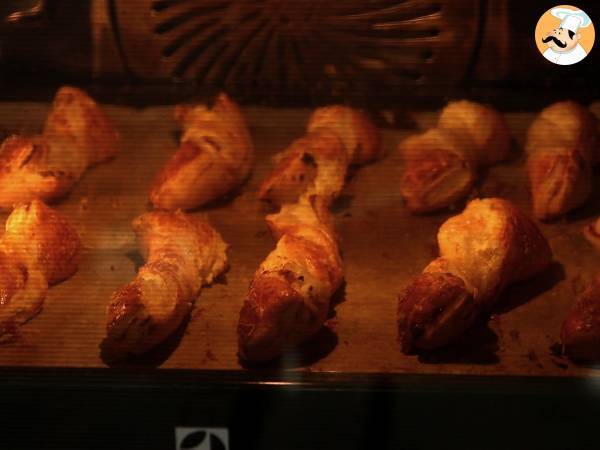 Torcidos folhados com queijo, versão gourmet! - Preparação Passo 5