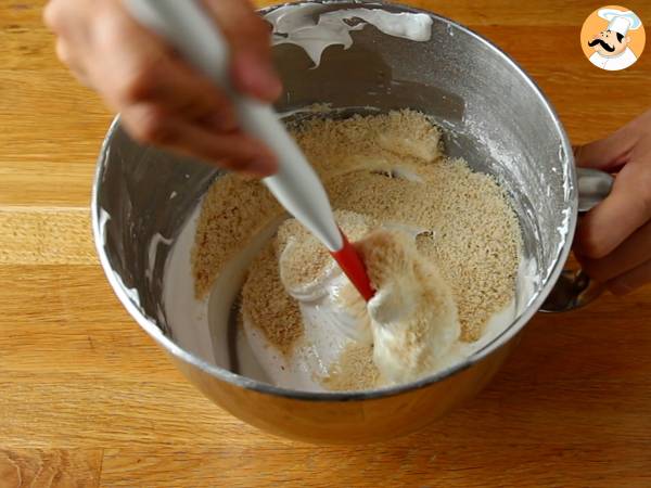 Biscoitos Amaretti, fácil, delicioso e perfeito para o café - Preparação Passo 2