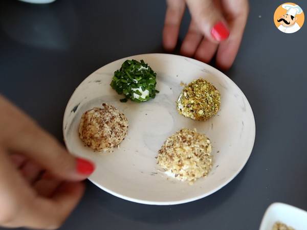 Bolinhas de ricota para aperitivo! - Preparação Passo 3