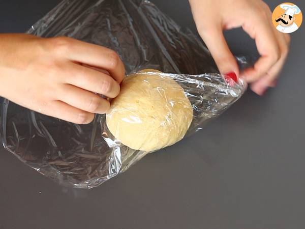 Massa de tagliatelle caseira - Preparação Passo 4