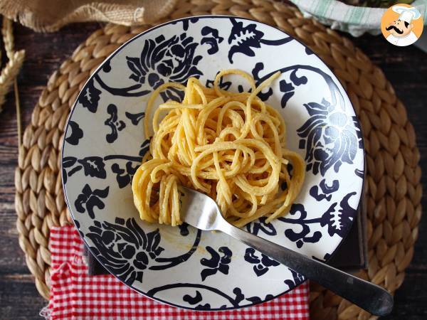 Molho de abóbora com ricotta para massas e recheios - Preparação Passo 5